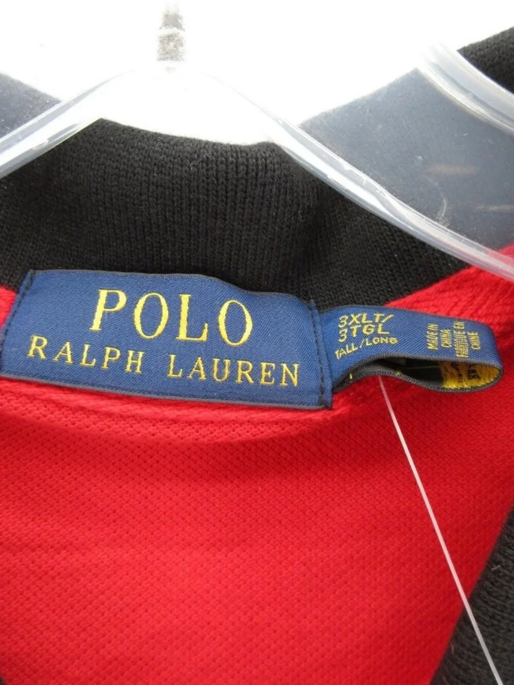 Polo Ralph Lauren Rugby Polo Shirt XXXL Tall Spain Big Pony Sportswear